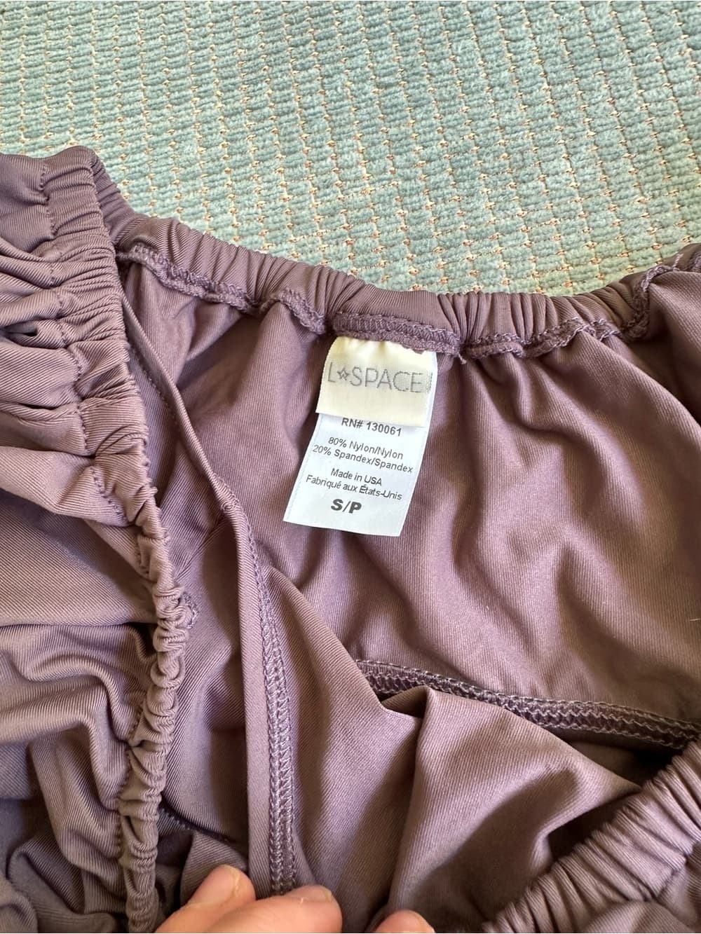 NWOT L*Space Hey Girl bikini set grey small - Thumbnail 3