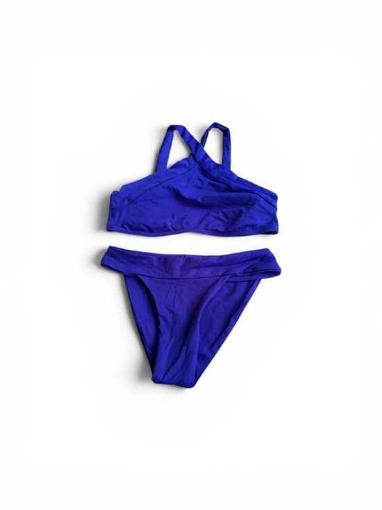 NWOT L*Space high neck bikini set royal blue extra small - Thumbnail 6