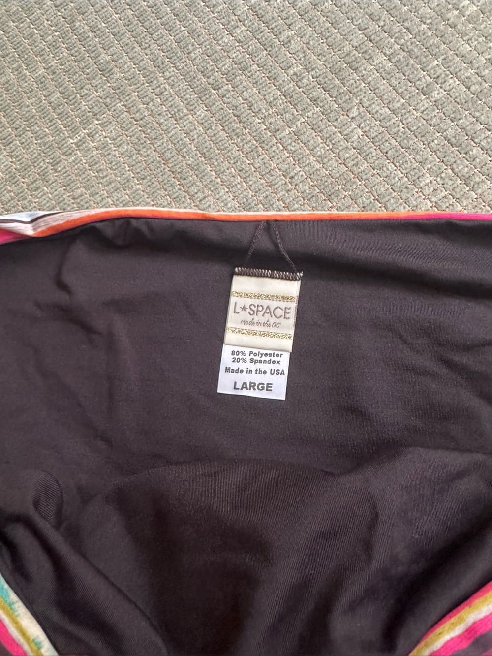 NWOT L*Space southwestern bikini bottoms large - Thumbnail 2