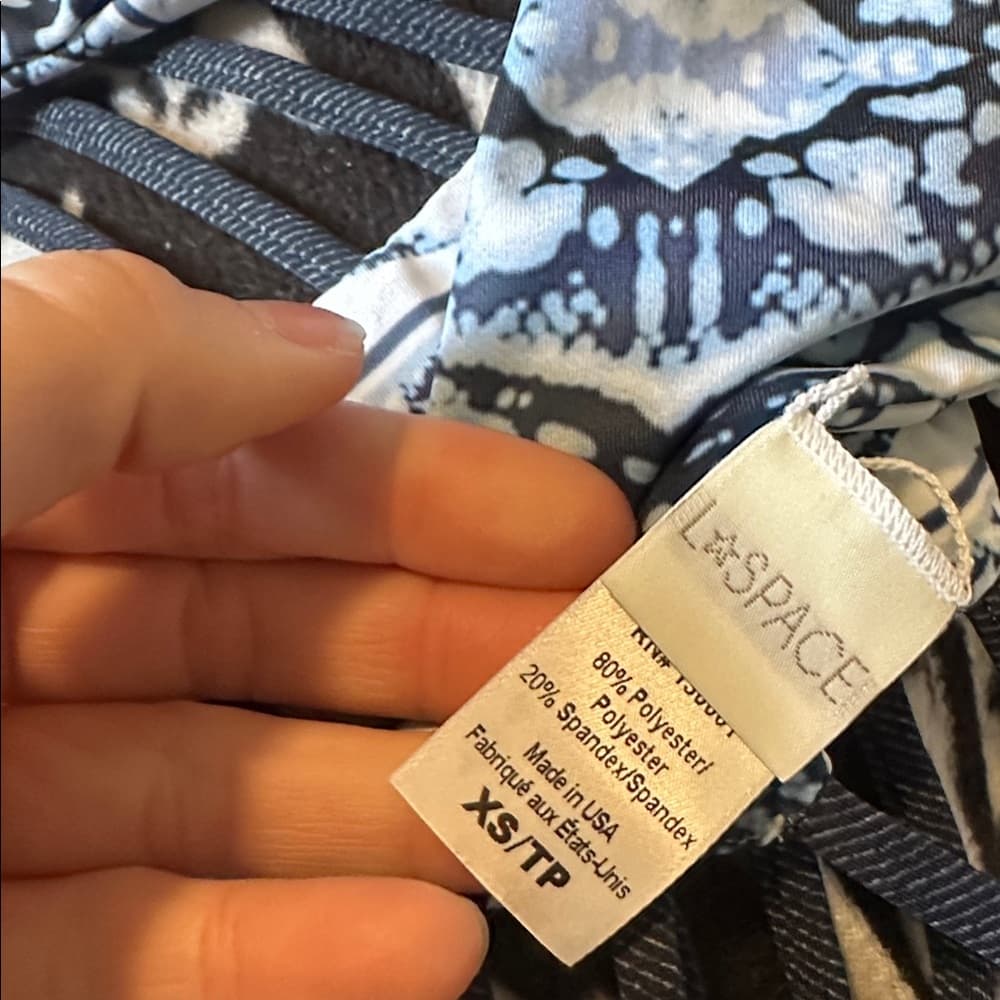 NWOT L*Space Wild One Low Down bikini top - Thumbnail 3