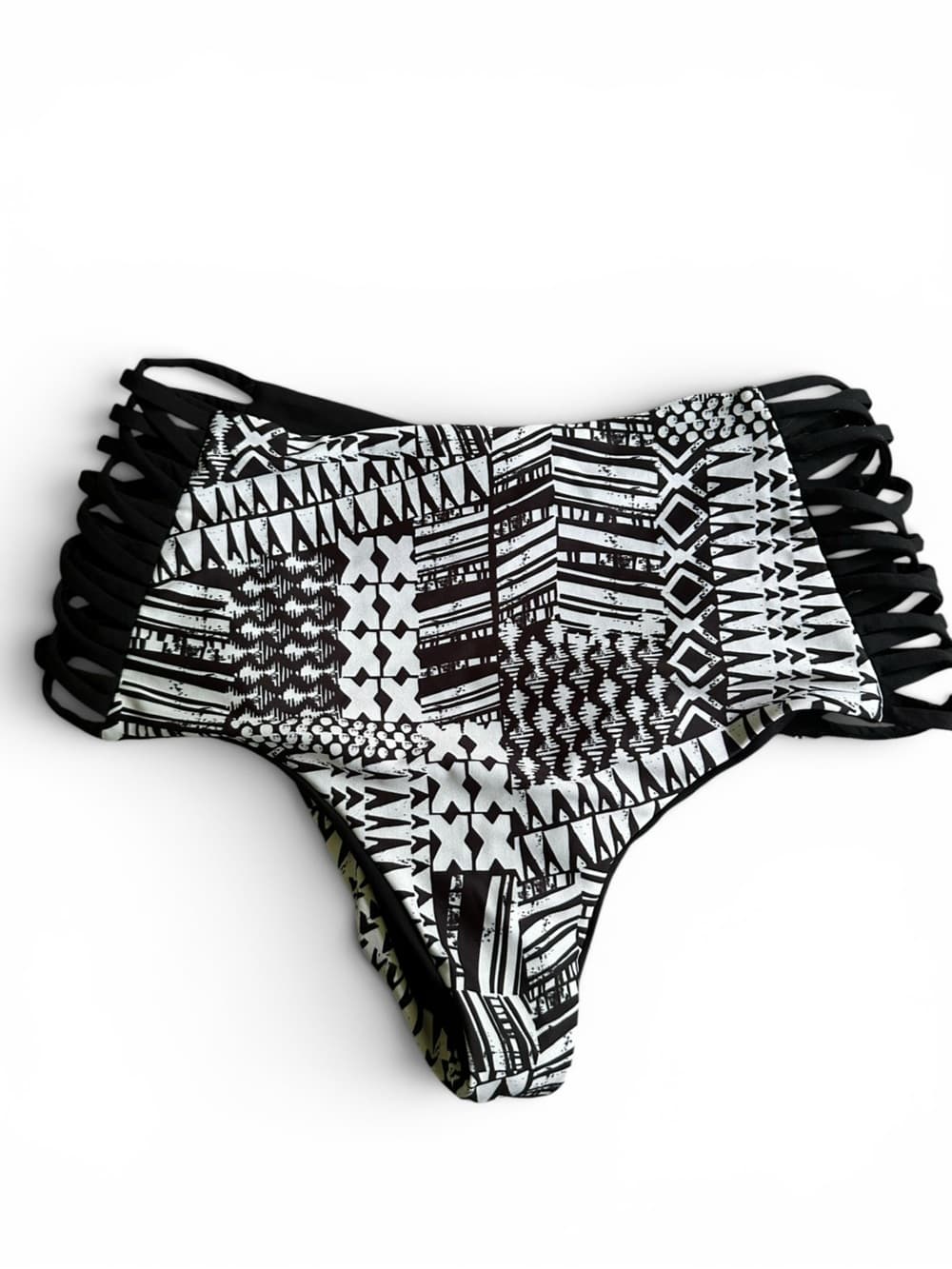 NWOT L*Space high waist Itsy cut bikini bottoms large - Thumbnail 4