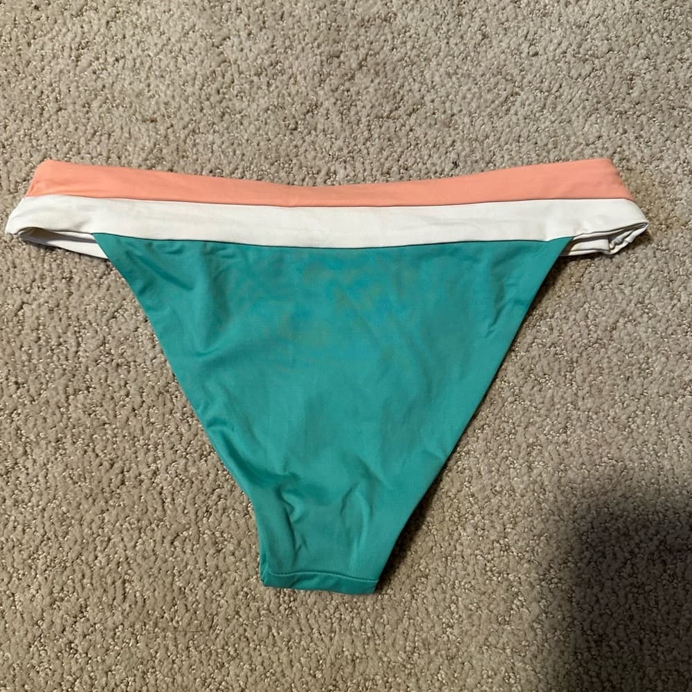 NWOT L*Space Veronica colorblock hipster bikini bottoms - Thumbnail 2