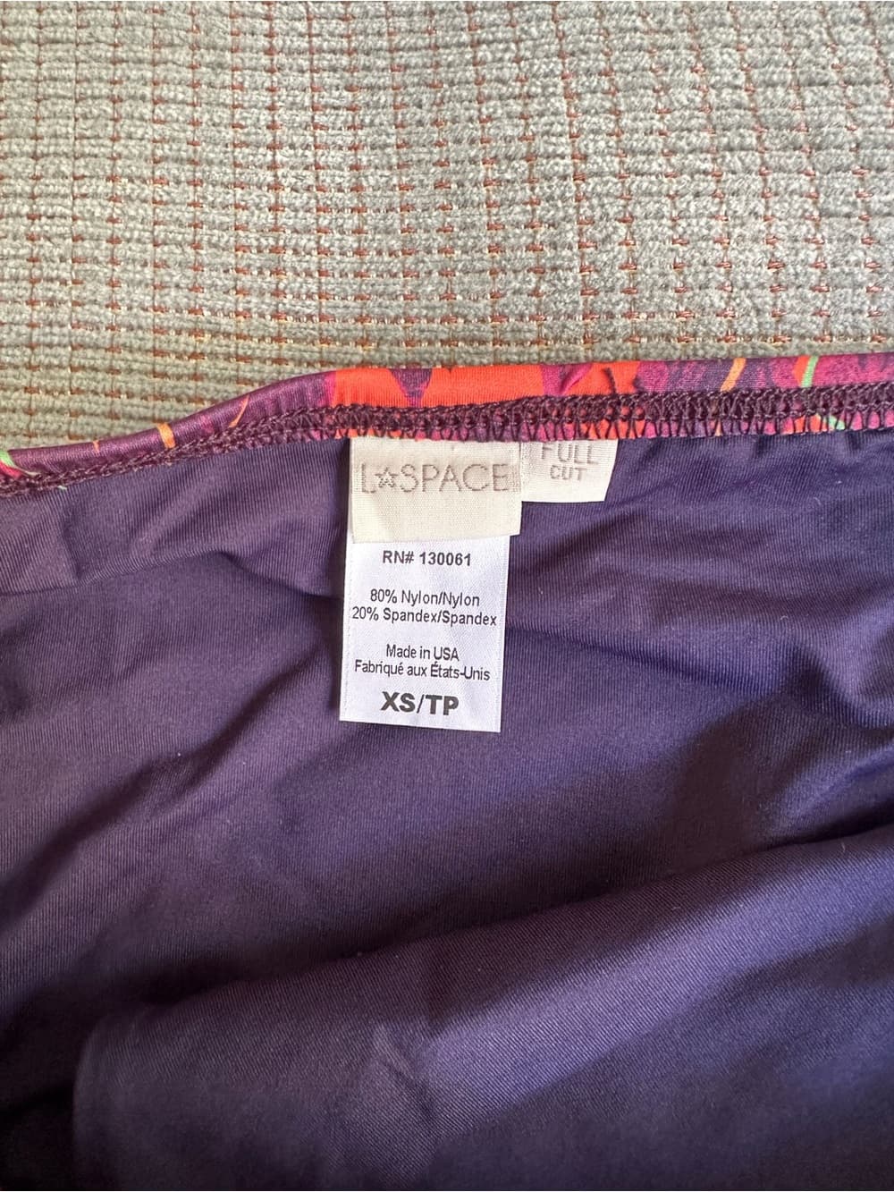 NWOT L*Space Liberty Fleur Low Down bikini bottoms - Thumbnail 2