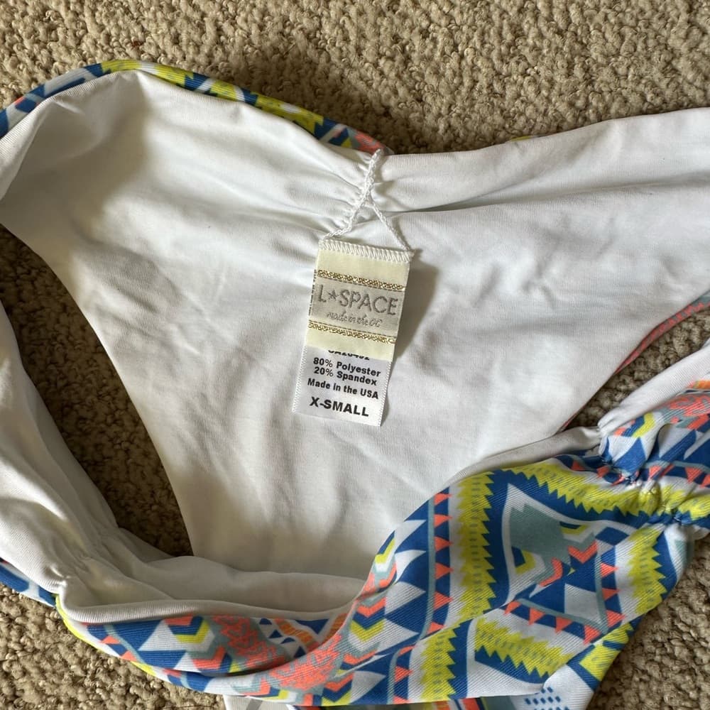NWOT L*Space Monique bikini bottoms xs - Thumbnail 2