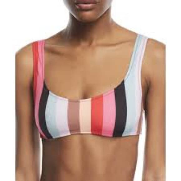 Solid and Striped Elle bikini top Malibu stripe - Thumbnail 5