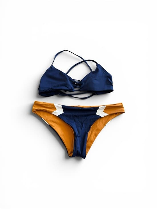 NWOT L*Space Mia bikini set navy extra small - Thumbnail 5