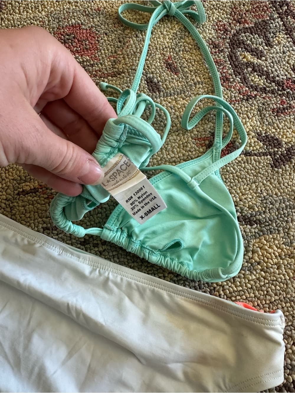 NWT L*Space bikini set seafoam extra small - Thumbnail 4