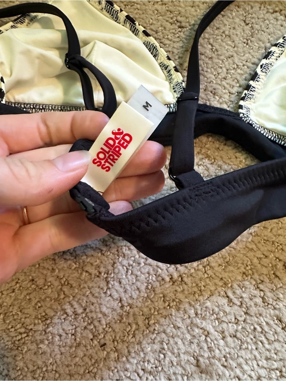 Solid and Striped Morgan bikini top medium - Thumbnail 3