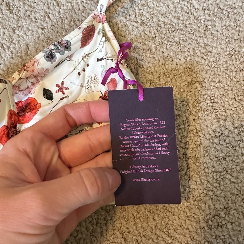 NWT L*Space x Liberty Fabrics Chloe wrap around bikini top - Thumbnail 3