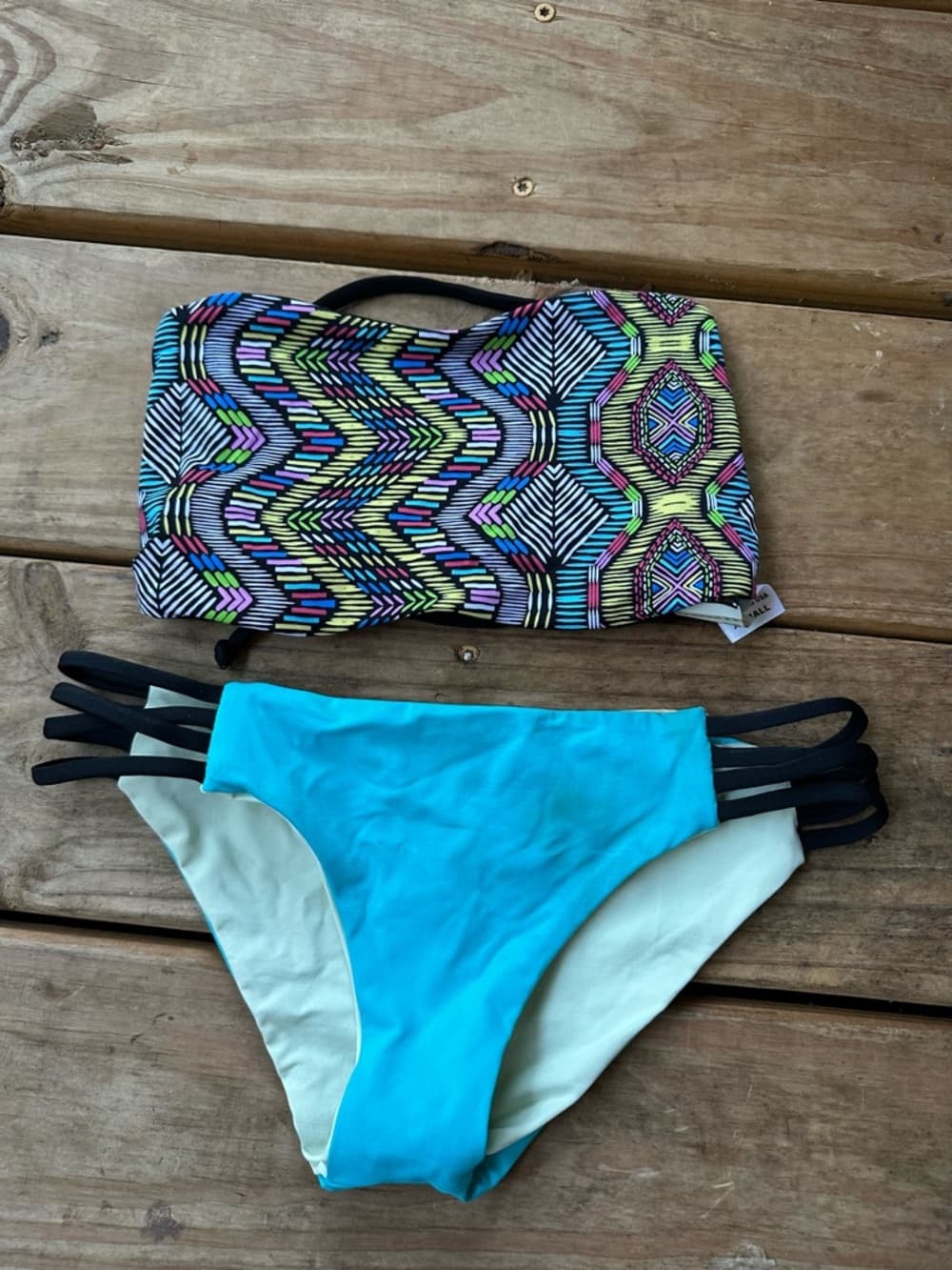 NWOT L*Space Low Down tribal bikini set - Thumbnail 2