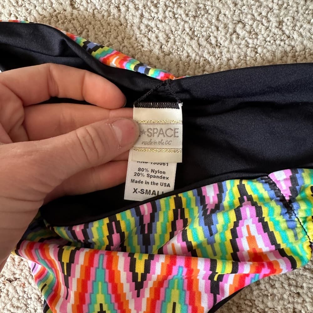 NWOT L*Space Monique bitsy cut bikini bottoms tribal - Thumbnail 2
