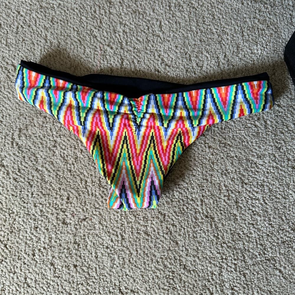 NWOT L*Space Monique bitsy cut bikini bottoms tribal - Thumbnail 3