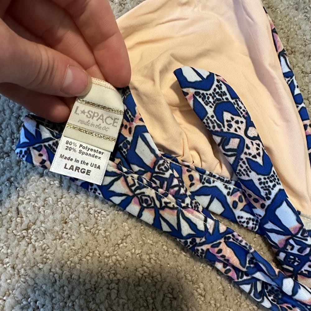 NWOT L*Space Camille bikini top Tanzania - Thumbnail 5