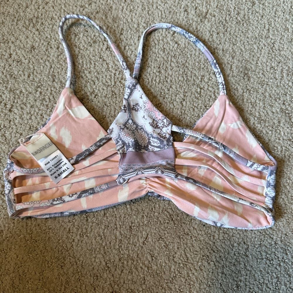 NWOT L*Space Low Down Rimini bikini top - Thumbnail 3