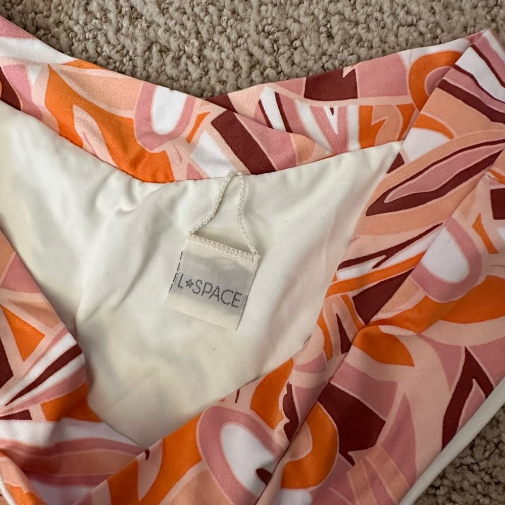 NWOT L*Space bikini bottoms criss cross waist - Thumbnail 2