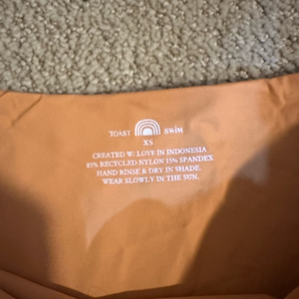 NWT Toast x Free People bikini bottoms sandstone - Thumbnail 2