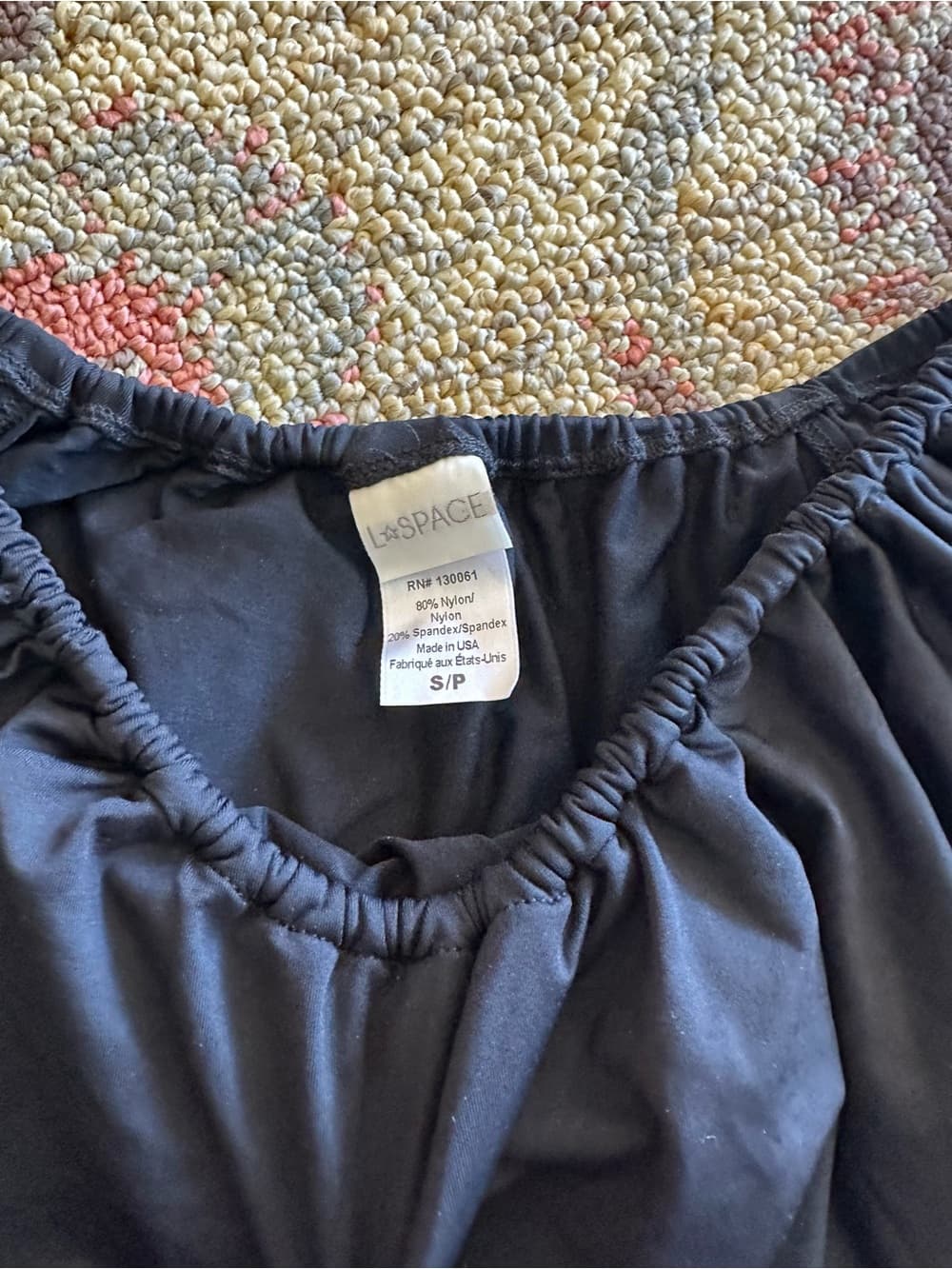 NWOT L*Space Hey Girl Breakers bikini set black small - Thumbnail 2