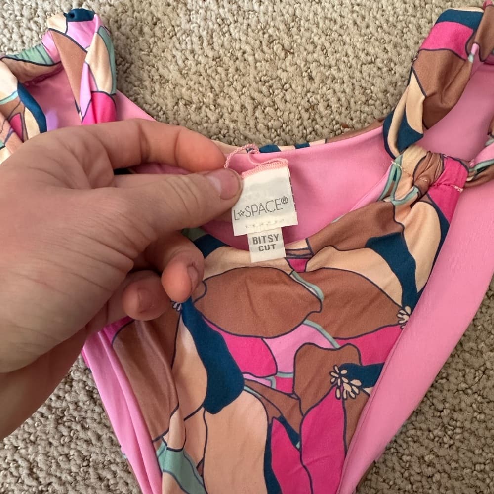 NWOT L*Space Jagger bikini bottoms Sundazed small - Thumbnail 2