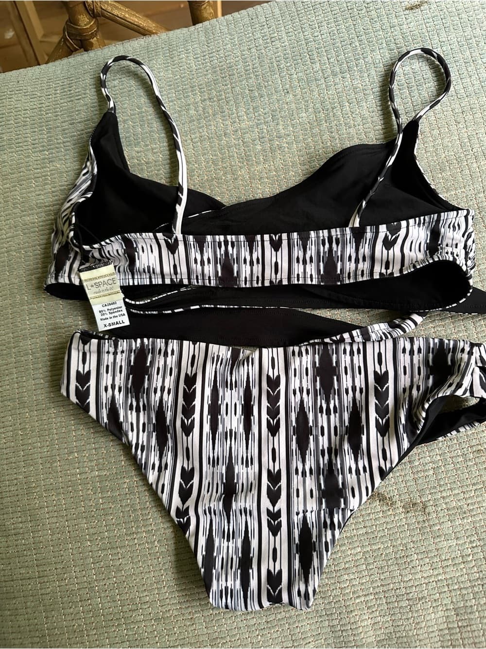 NWOT L*Space Chloe Breakers bikini set extra small - Thumbnail 3