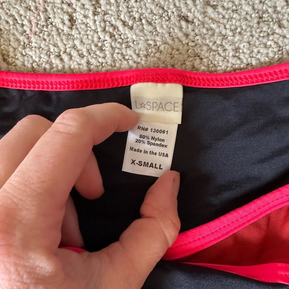 NWOT L*Space bitsy cut colorblock bikini bottoms - Thumbnail 2