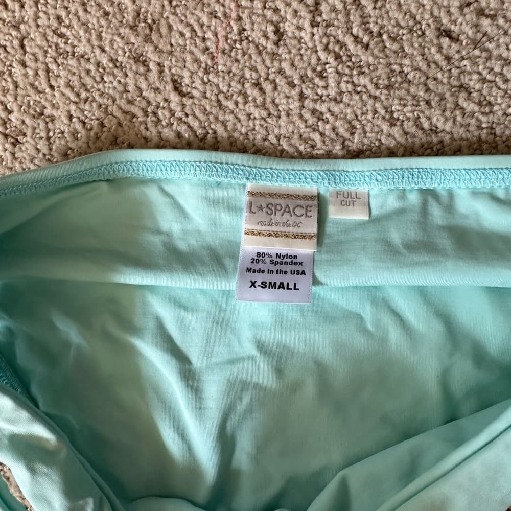 NWOT L*Space bikini bottoms sea foam - Thumbnail 2