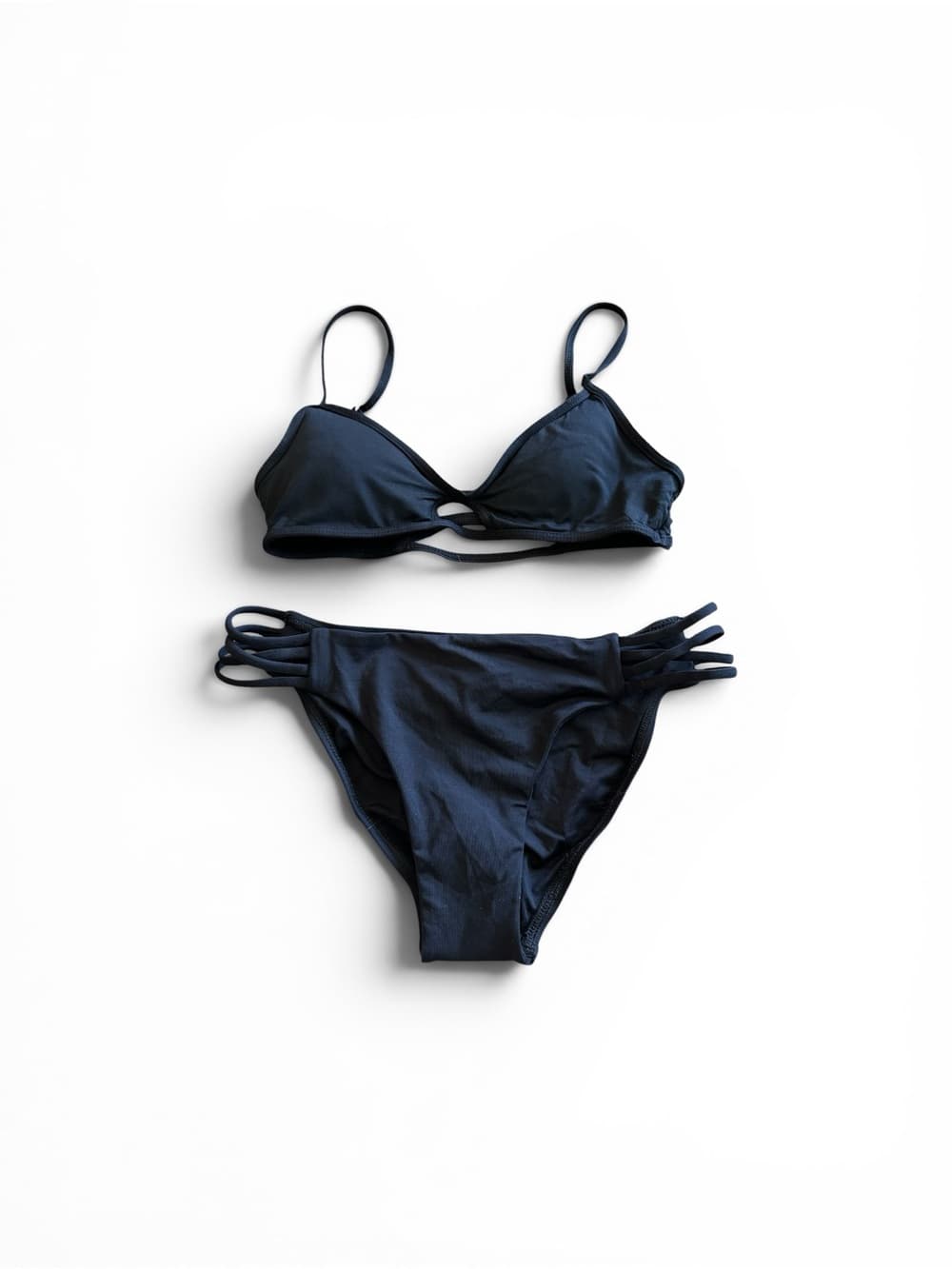 NWOT L*Space Low Down bikini set black small - Thumbnail 5