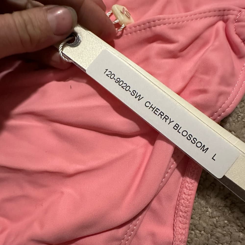NWT Jonathan Simkhai chain link bikini bottoms Cherry Blossom - Thumbnail 3