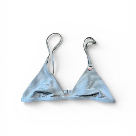 Spiritual Gangster ribbed bikini top light blue - Thumbnail 5