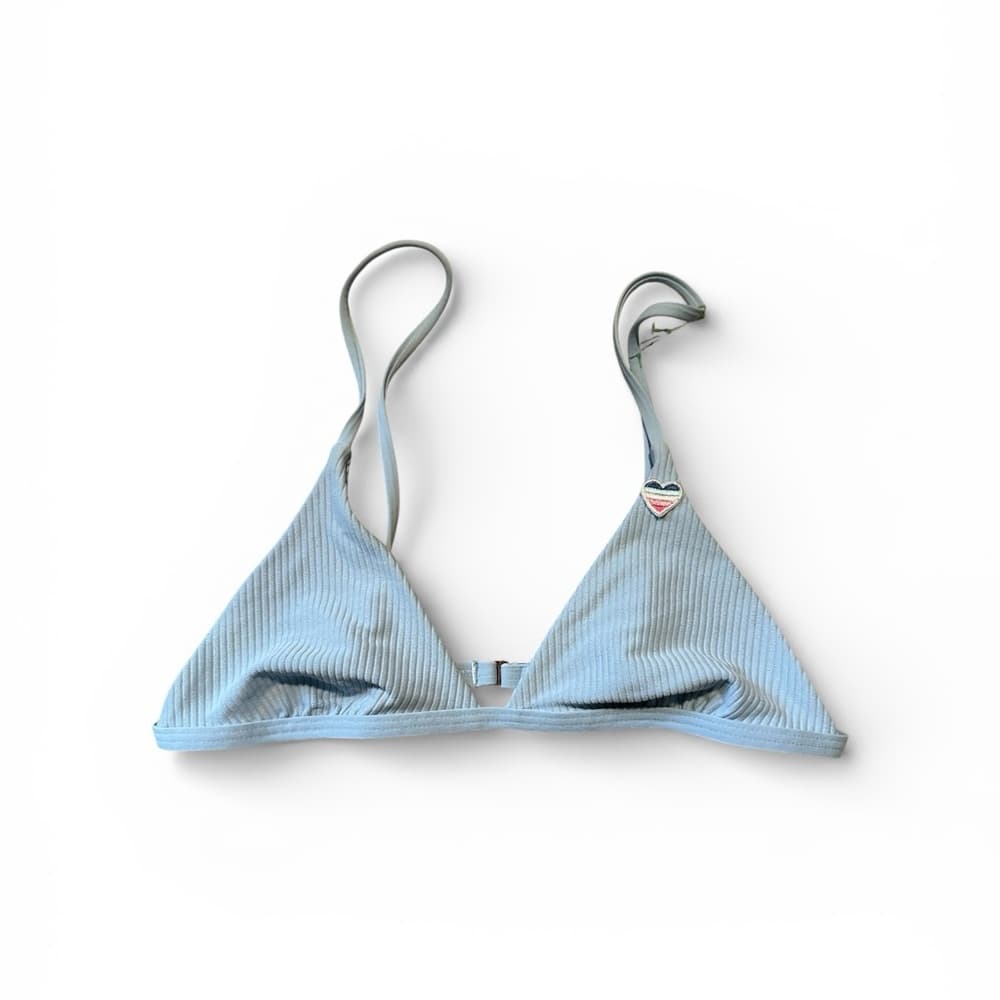 Spiritual Gangster ribbed bikini top light blue - Thumbnail 4