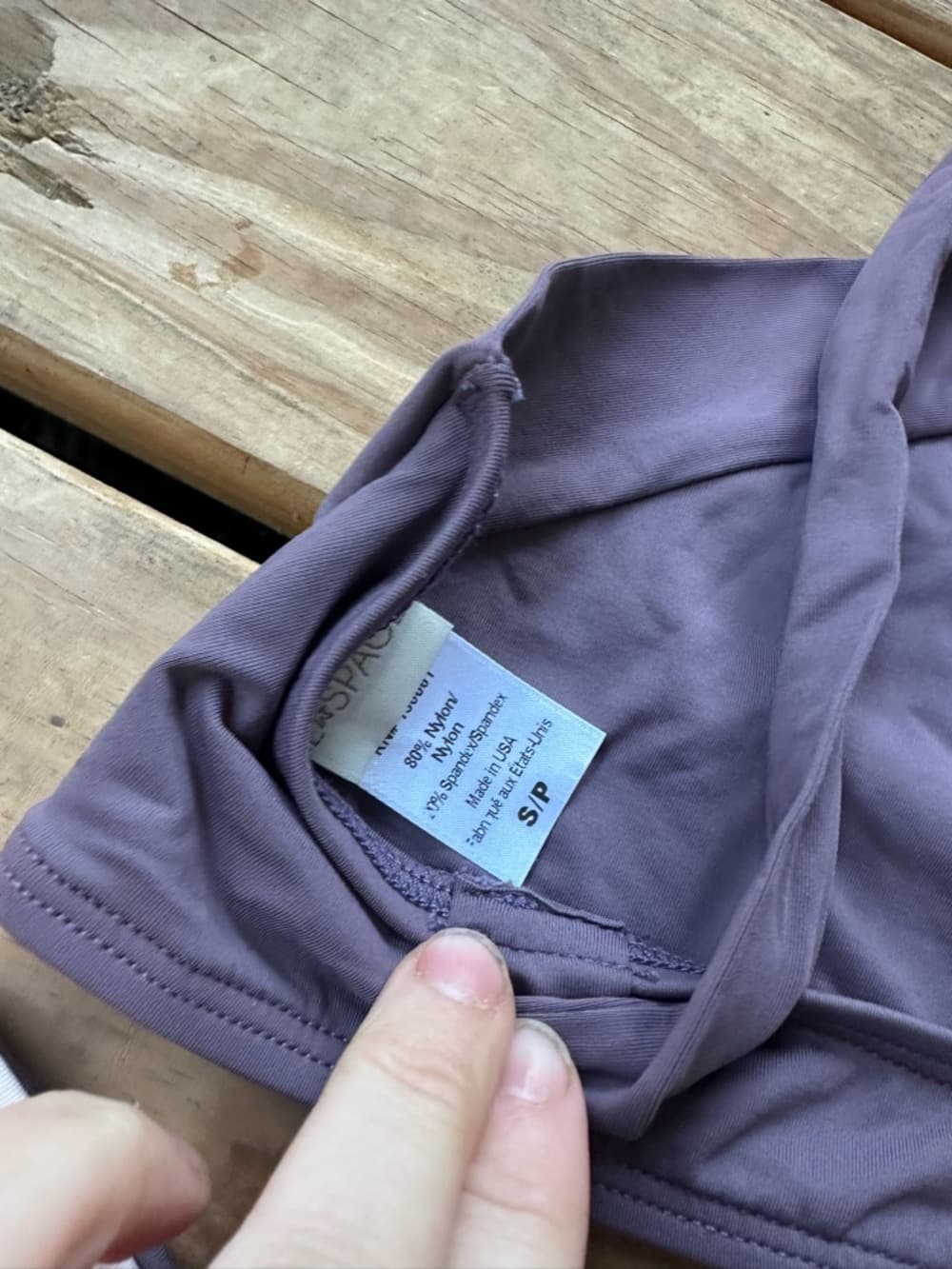 NWT L*Space Low Down bikini set grey pink - Thumbnail 3