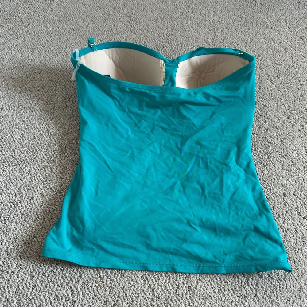 La Blanca Island Goddess tankini top turquoise - Thumbnail 4