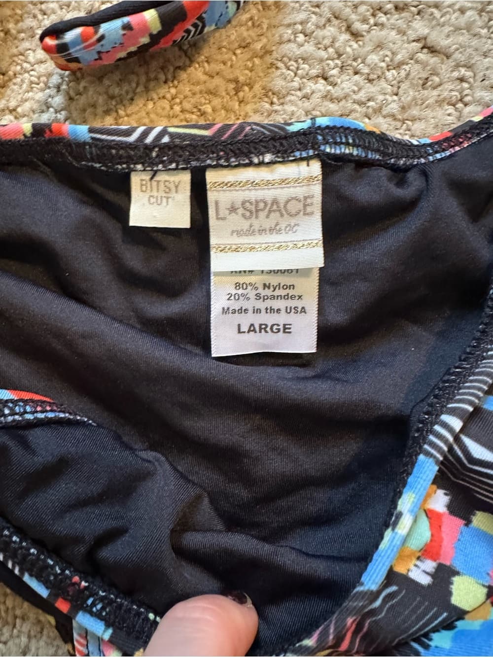 NWOT L*Space fringe southwestern bikini set - Thumbnail 2