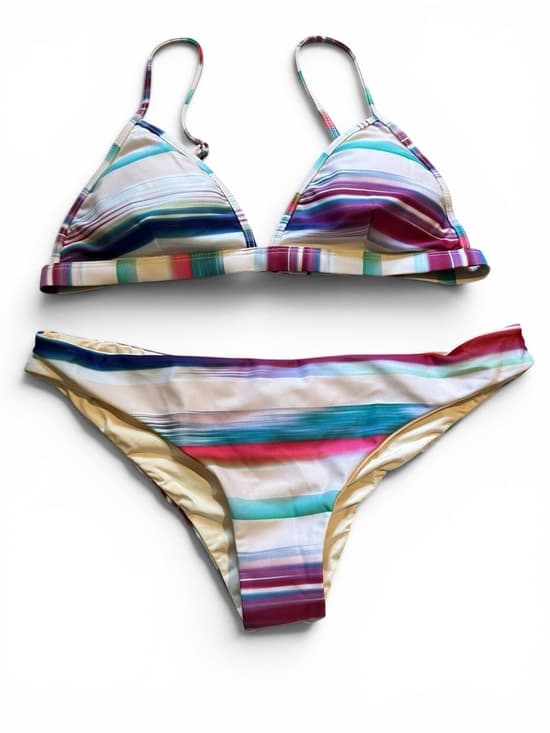 NWOT L*Space mirage triangle bikini set large - Thumbnail 6