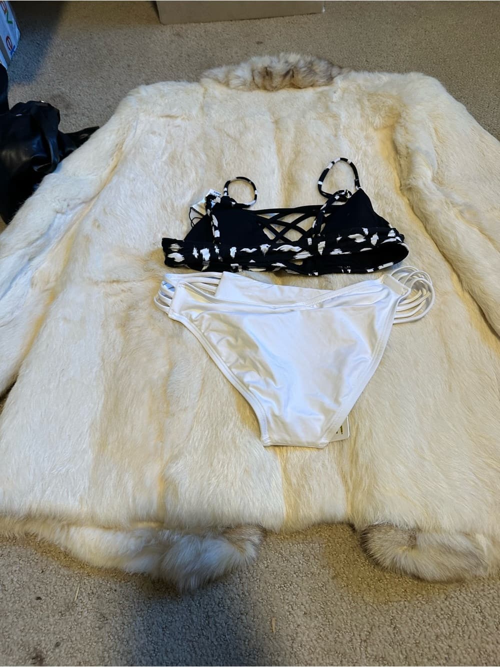 NWT L*Space Jaime Low Down Keep it Wild bikini set small - Thumbnail 3