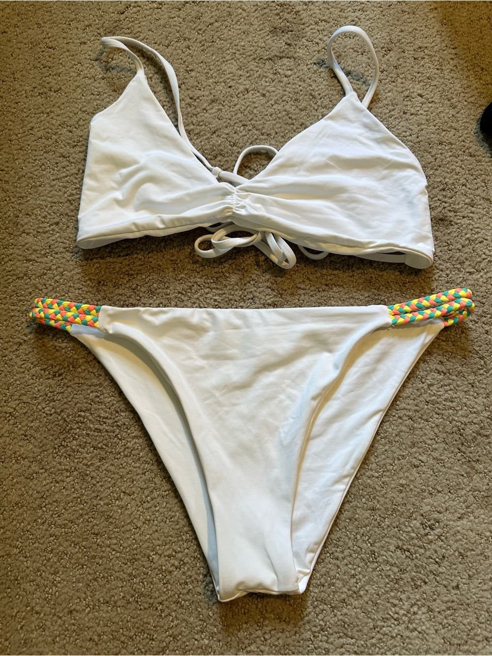 NWOT L*Space bikini set white - Thumbnail 2