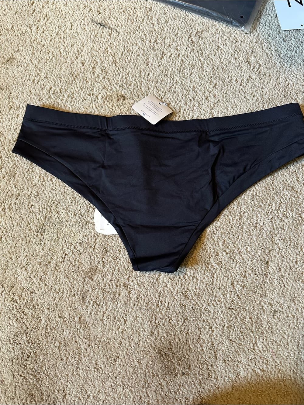 NWT Prana upswell bikini bottoms black - Thumbnail 3