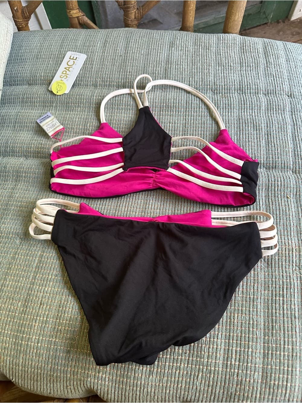 NWT L*Space Wild One Low Down bikini set extra small - Thumbnail 3