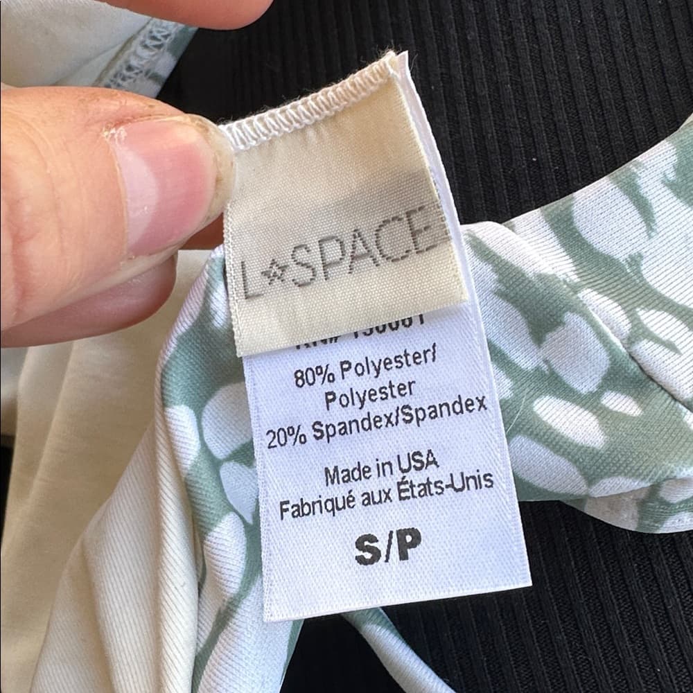 NWOT L*Space Stone Step Daisy bikini top - Thumbnail 2