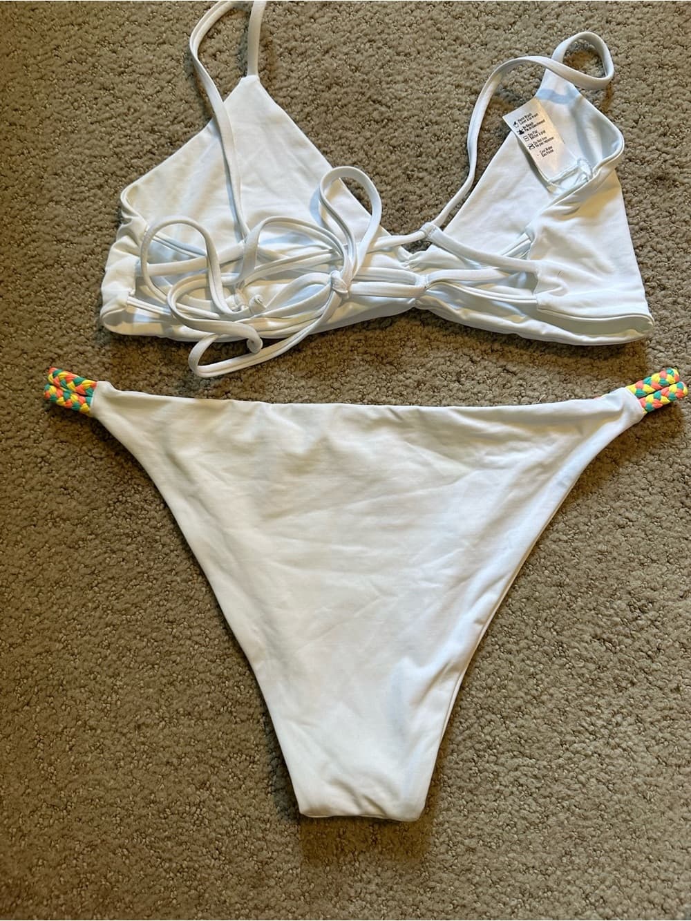 NWOT L*Space bikini set white - Thumbnail 4