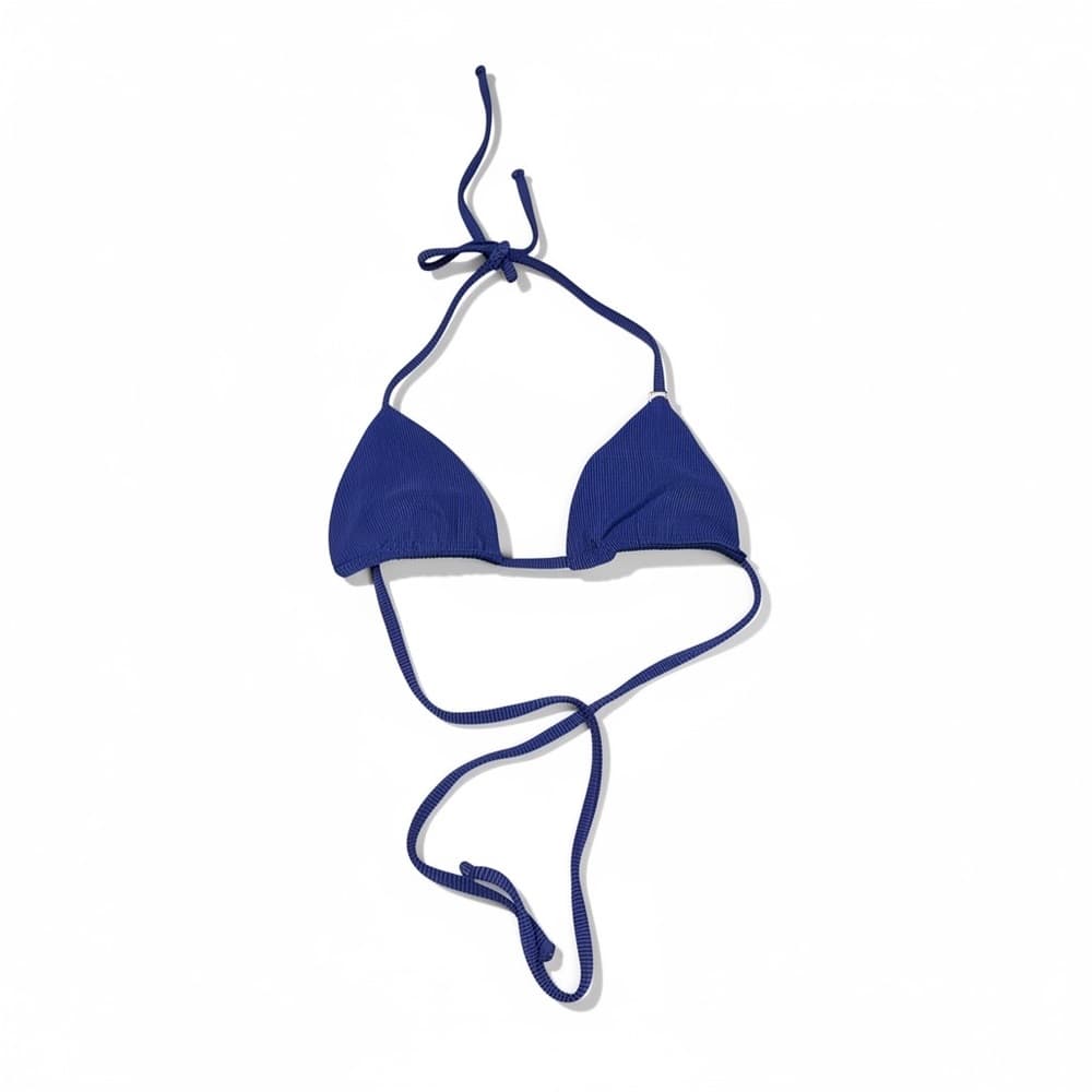NWT Beach Riot Winona triangle bikini blue - Thumbnail 4