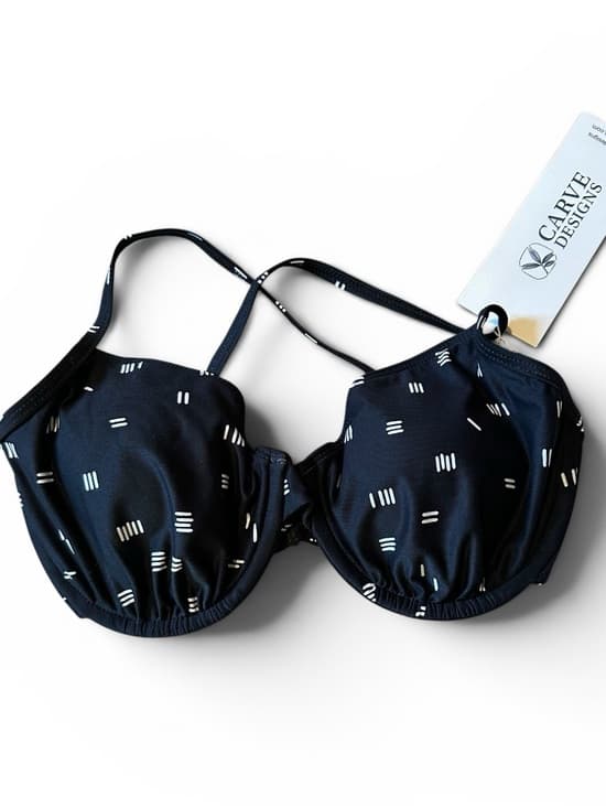 NWT Carve Designs Olivia Dash bikini top D cup - Thumbnail 6