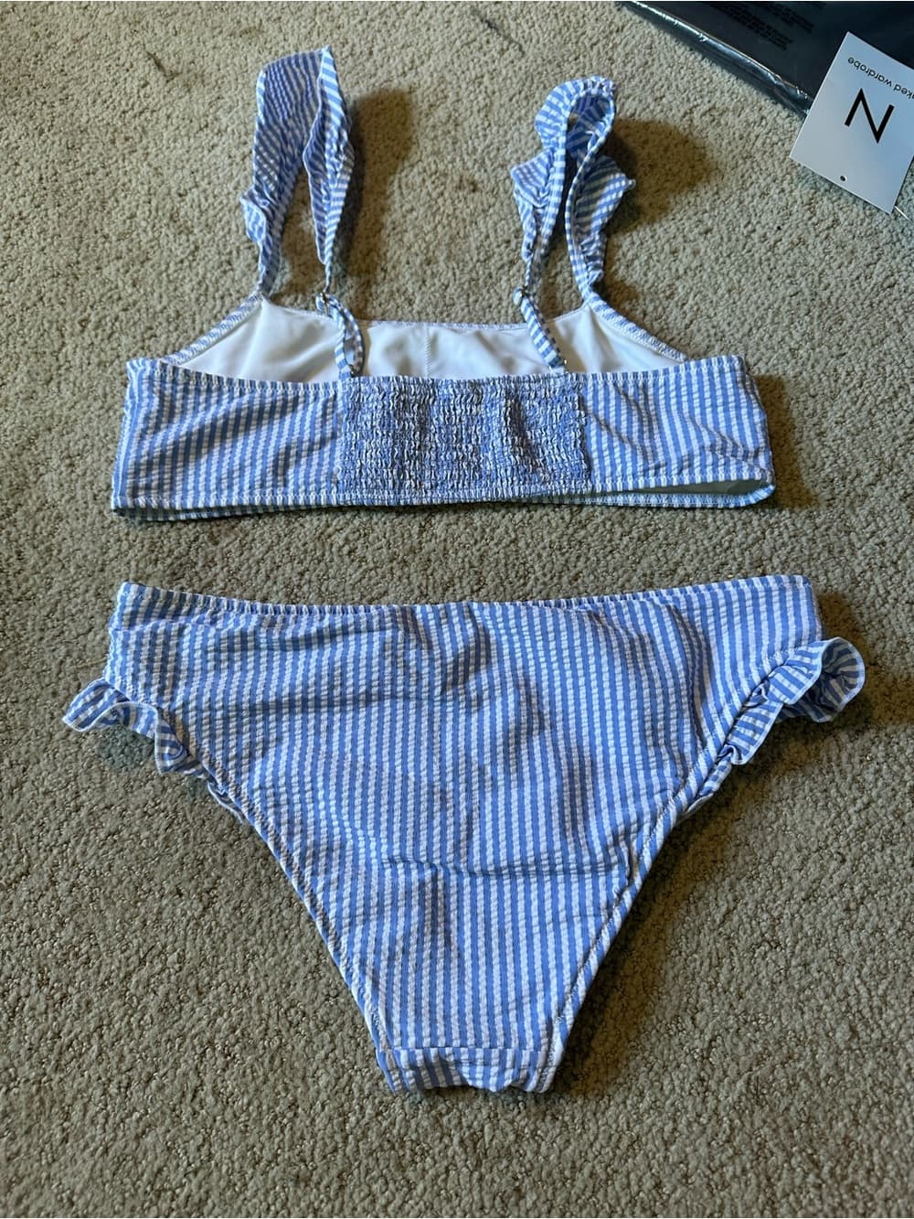 Vineyard Vines seersucker bikini set - Thumbnail 3