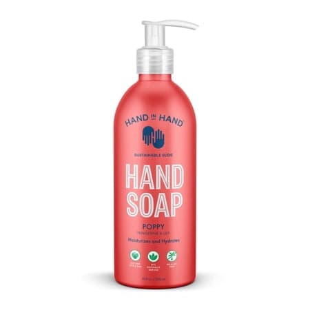 Hand in Hand Liquid Hand Soap Poppy, 10 OZ - Thumbnail 2