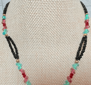 2A6. 1993 Laurel Burch "Pharaoh's Daughter" Necklace - Thumbnail 4