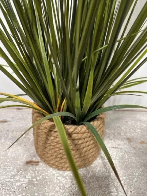 Faux Grass In Basket - Thumbnail 2