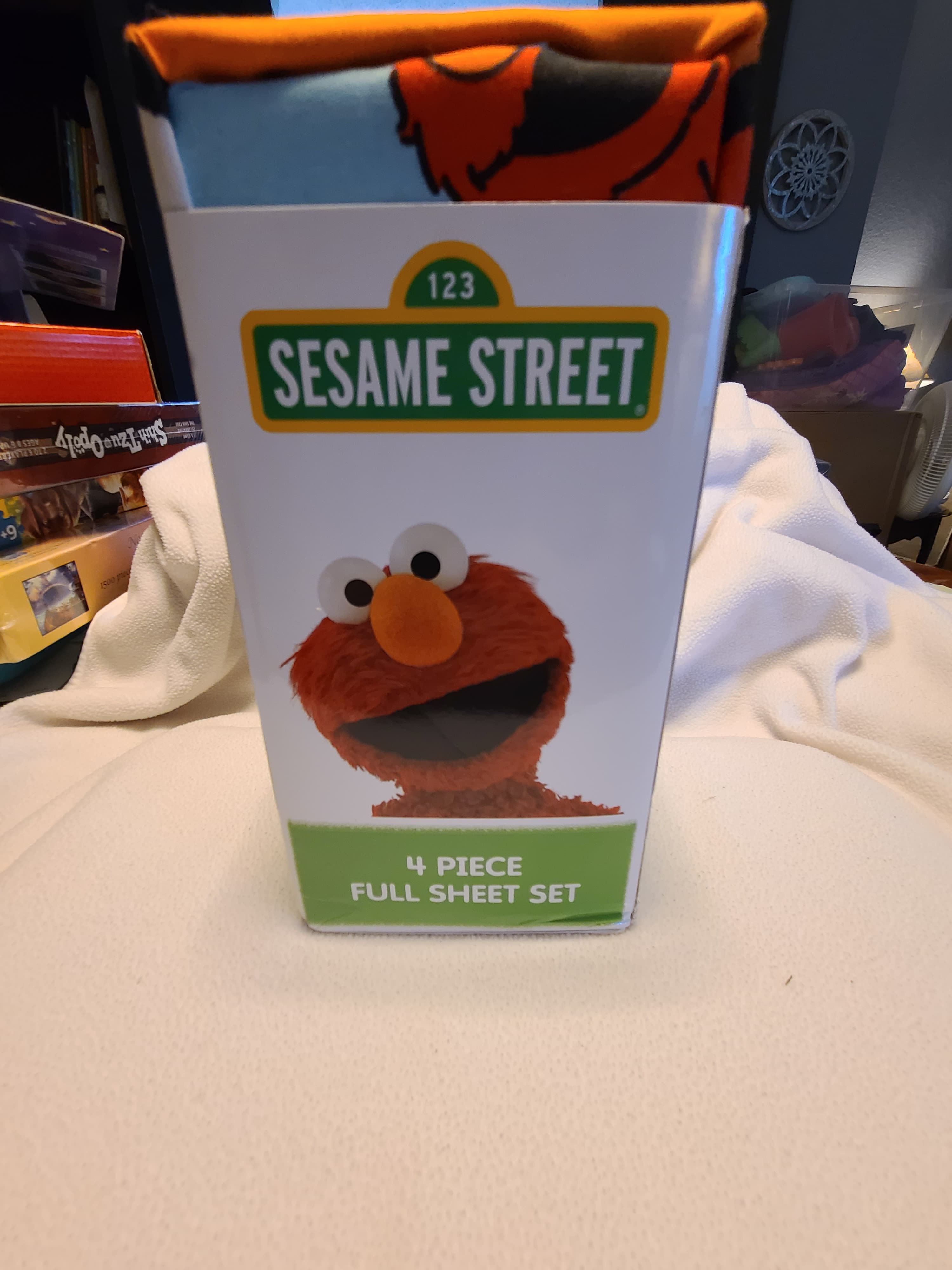 Franco Sesame Street 4 Piece Full Size Sheet Set - Thumbnail 2
