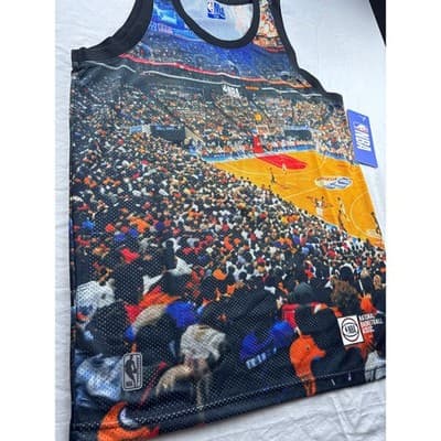 NBA Lightweight Mesh Tank Top Colorful Size Men's Small NOSEBLEED New. - Thumbnail 2