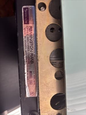 Vintage Remington Sperry Rand electric adding machine, 1950s or 1960s. Working - Thumbnail 8