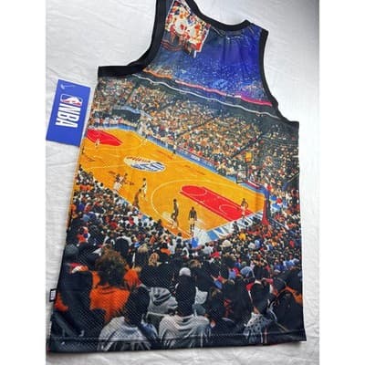 NBA Lightweight Mesh Tank Top Colorful Size Men's Small NOSEBLEED New. - Thumbnail 7