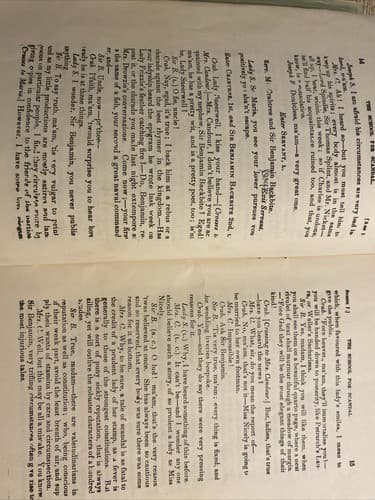 VTG SCHOOL FOR SCANDAL A Comedy in Five Acts by Richard Brinsley Sheridan Play - Thumbnail 3